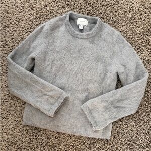 Mohair Gray Sweater